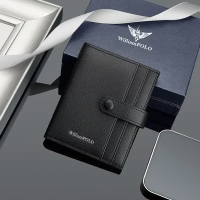 GENUINE LEATHER MINI CARD HOLDER